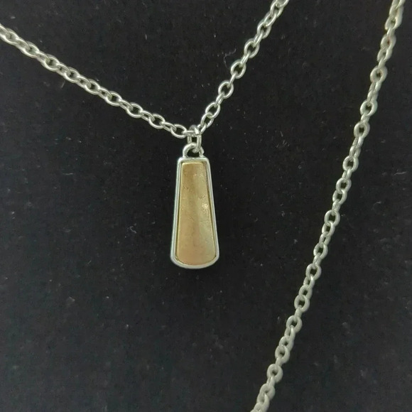 THE Sak women's silver and gold necklace - Picture 4 of 8